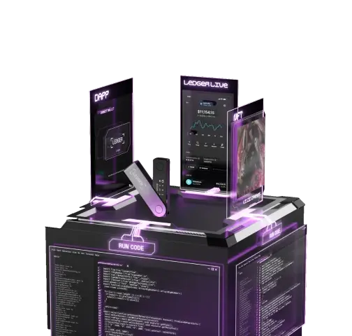 Phone with Ledger interface